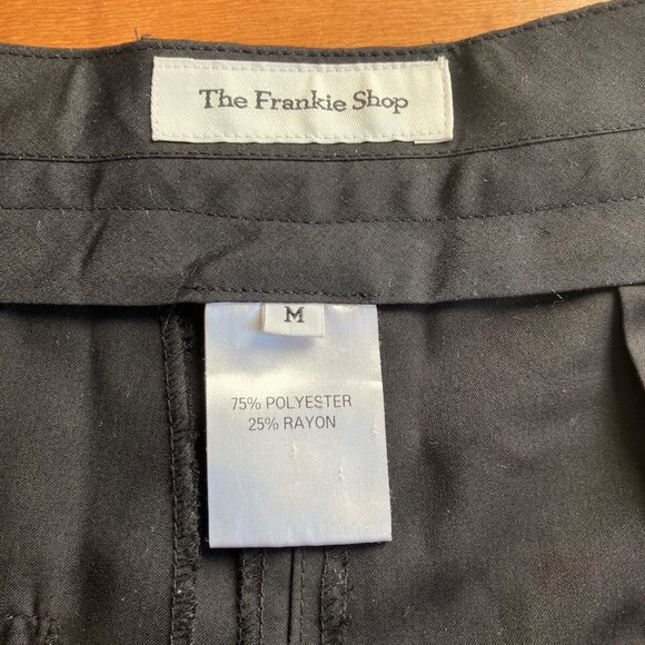 The Frankie Shop Pleated Black Pants - Medium - Picture 5 of 6